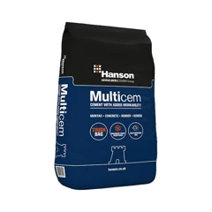 Hanson Multicem Cement 25kg Paper Bag